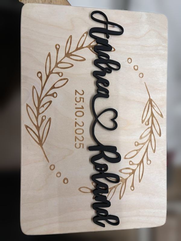 Erinnerungsbox zur Hochzeit